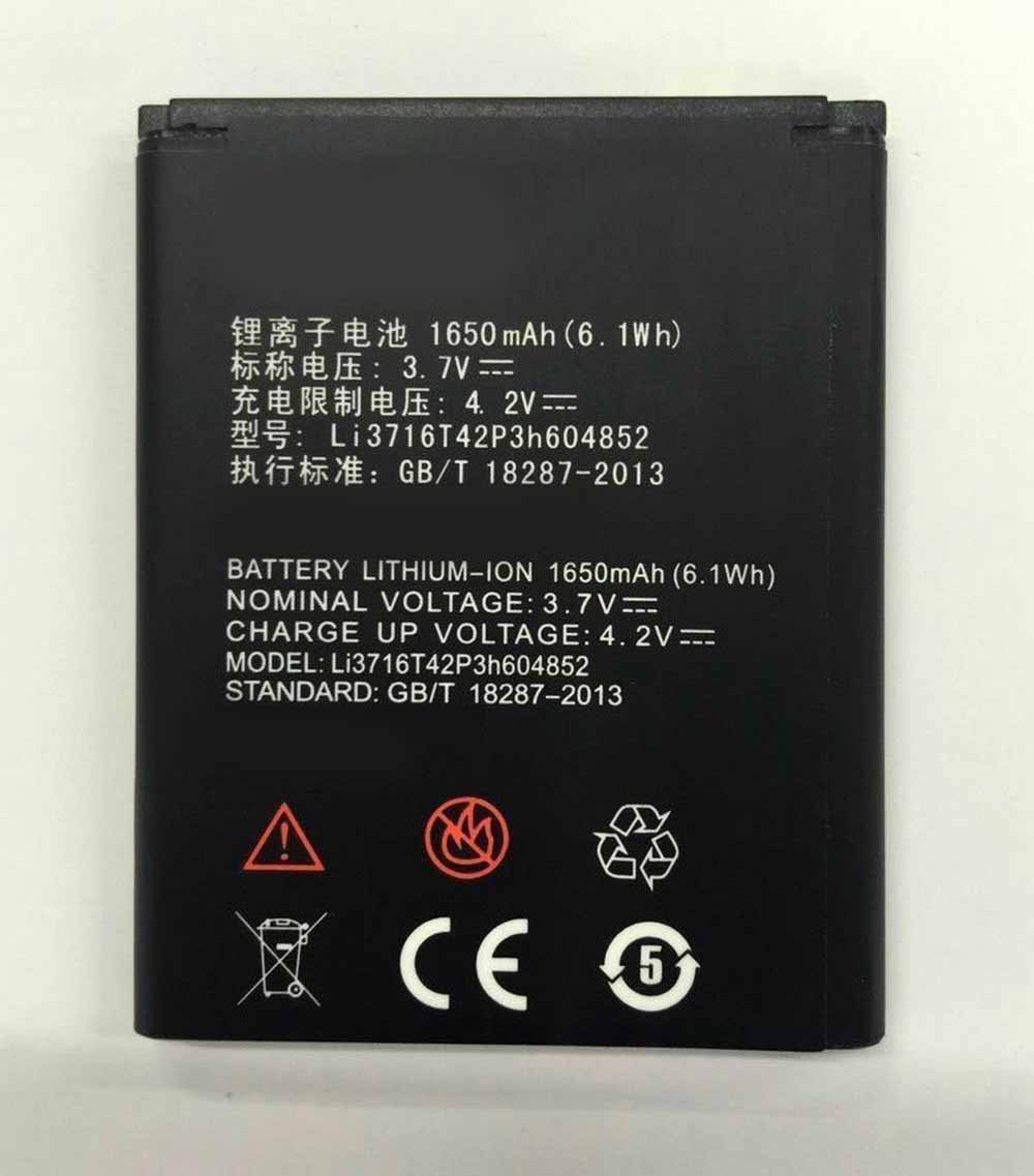 LI3716T42P3H604852 battery