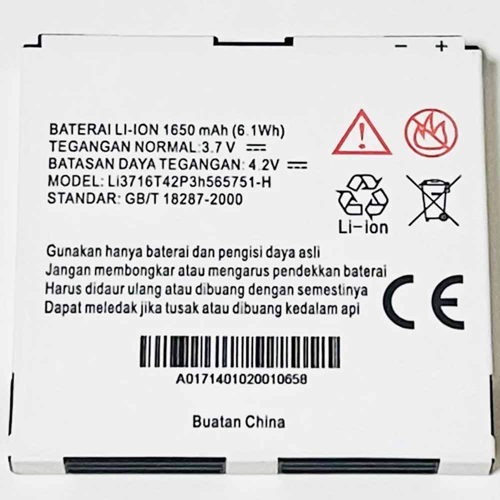 ZTE Li3716T42P3h565751-H batteries