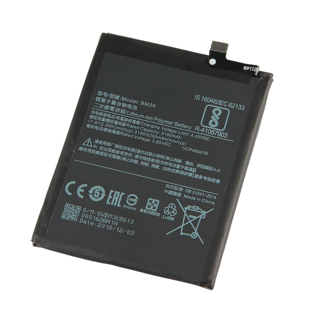 Xiaomi BM3K batteries
